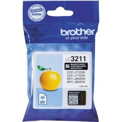 Brother Ink LC 3211 Black Schwarz (LC3211BK)