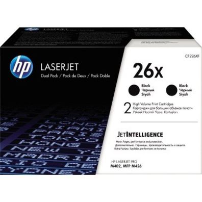 HP Cartridge No 26X HP26X HP 26X Black Schwarz (CF226XD)