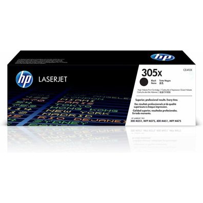 HP HP Cartridge No 305X HP305X HP 305X Black Schwarz (CE410X)