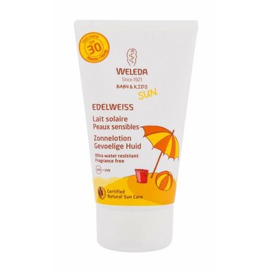 Weleda Edelweiss Sonnenlotion Empfindliche Haut Spf30 150ml