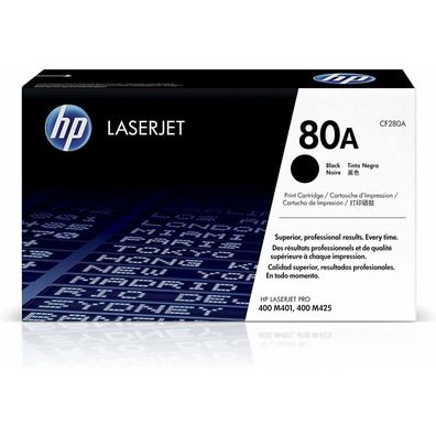 HP HP Cartridge No 80X HP80X HP 80X Black Schwarz (CF280X)