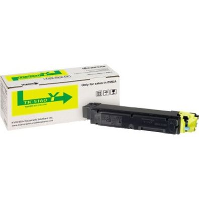 Kyocera Cartridge TK-5160 TK5160 Yellow Gelb (1T02NTANL0)