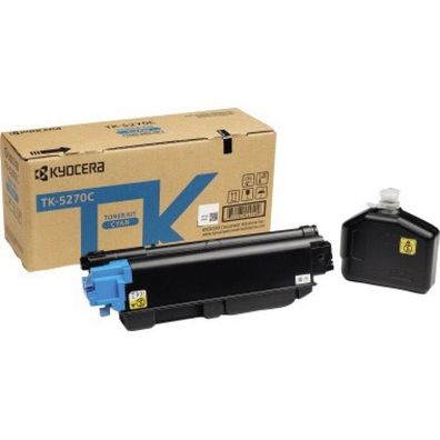 Kyocera Toner TK-5270C TK5270C Toner-Kit TonerKit Cyan (1T02TVCNL0)