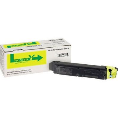 Kyocera Cartridge TK-5150Y TK5150Y Yellow Gelb (1T02NSANL0)