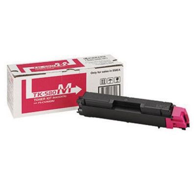 Kyocera Toner TK-580 TK580 Magenta (1T02KTBNL0)