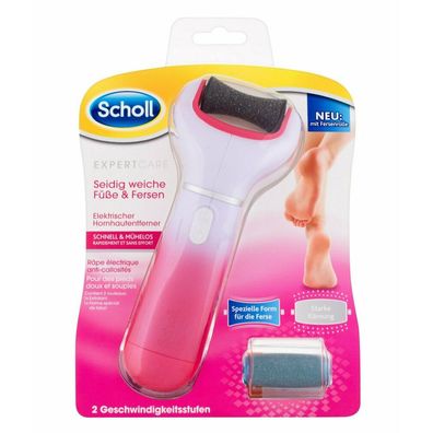 Scholl Hornhaut Fußpflegesystem Velvet Smooth Pedi pink, 1 St