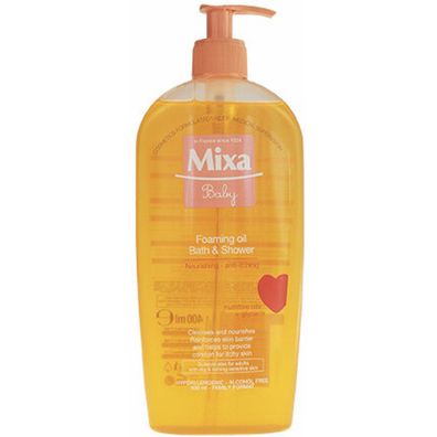 Mixa Baby schäumendes Bade- und Duschöl 400ml