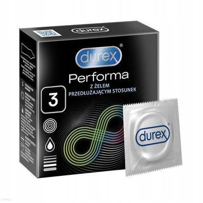 Durex Performa Kondome, 3 Stück