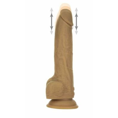 Naked Addiction - Realistischer Stoß-Dildo mit Fernbedienung - 23 cm