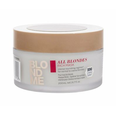 Schwarzkopf Blond Me All Blondes Rich Mask 200ml