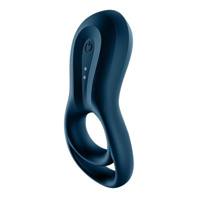 Satisfyer Epic Duo Ring Vibrator dark blue