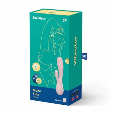 Satisfyer Mono Flex G-Punkt Vibrator mit App - Malvenfarbig