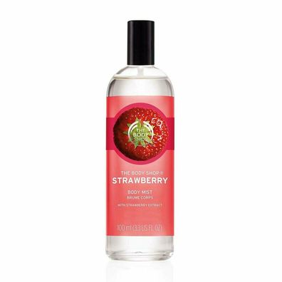 Body shop strawberry body mist 100ml ba