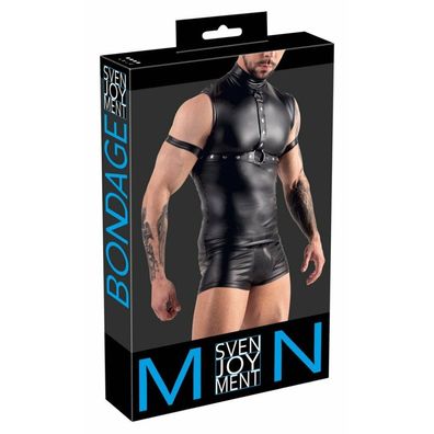 Herren Top schwarz S