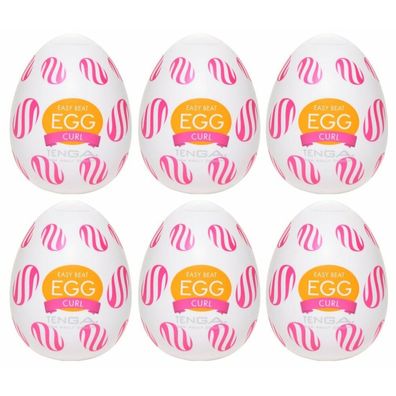 Tenga Egg Curl 6er