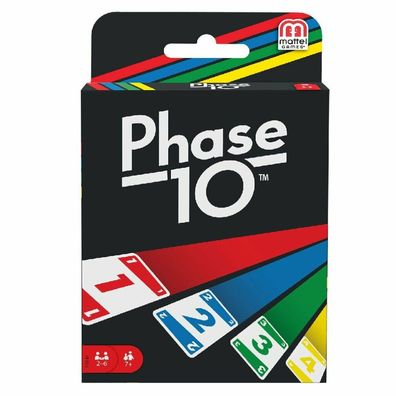 Mattel Games FFY05 - Phase 10 Kartenspiel, ab 7 Jahren, englische Version