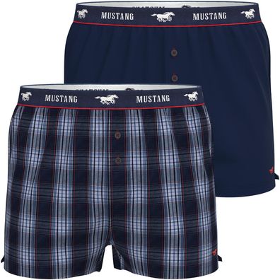 Mustang Charlie Boxershort Unterhose Unterwäsche Herren 2er Set