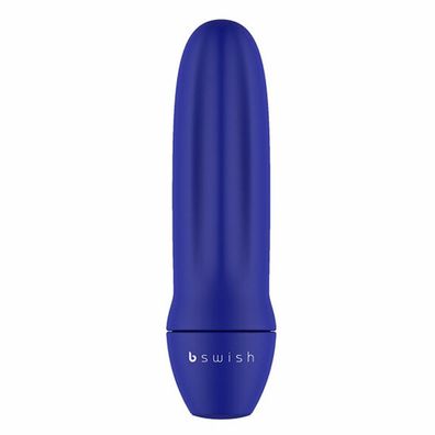 B SWISH Bmine Basic Bullet Vibrator Classic Mini Vibrator Reflex Blau