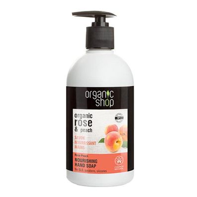 Organic SHOP Bio-Rose & Pfirsich Pflegende Handseife 500ml