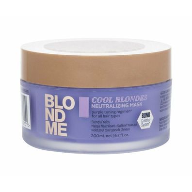 Schwarzkopf Blondme Cool Blondes Neutralizing Mask 200ml