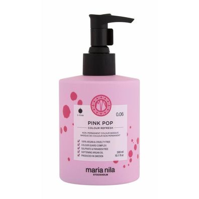 Maria Nila Colour Refresh Non-Permanent Colour Mask 0.06 Pink Pop