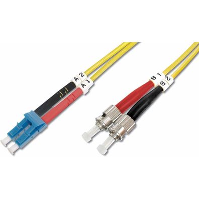 Digitus Dk-2931-01 Fiber Optic Cable 1 M Lc St Yellow