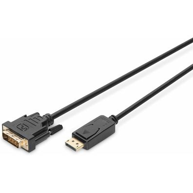 Assmann Electronic Ak-340301-050-S Video Cable Adapter 5 M Displayport Dvi-D Black