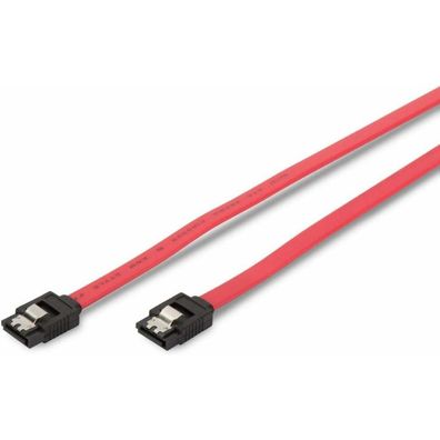 Assmann Sata Connection Cable L-Type M / Locking Bu / 0.3 M Straight St / 0.5 M