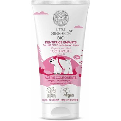 Natura Siberica Little Dentifrico Niños Frambuesa Bio 60g