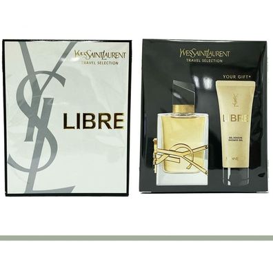 YSL Libre Giftset Djoser Gel 50ml/Edp Spray 50ml TM100ml