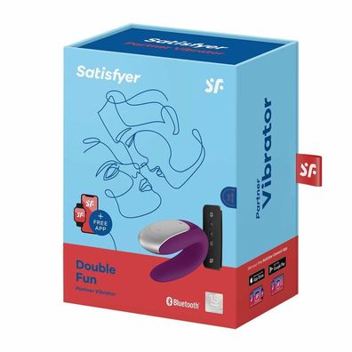 Satisfyer Double Fun violet with Remote Control