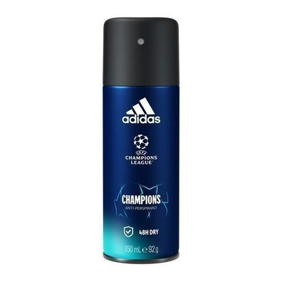 Adidas Männer Champions Antitranspirant Spray, 150 ml