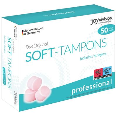 JOYDIV. Soft-Tampons Professional 50er Packung