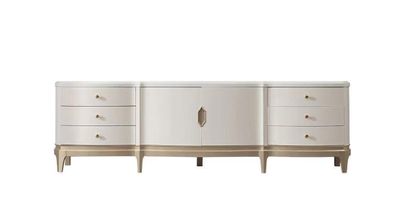 Sideboard Schrank Rtv Wohnzimmer Tv Holz Möbel Weiß Lowboard Luxus Modern Neu