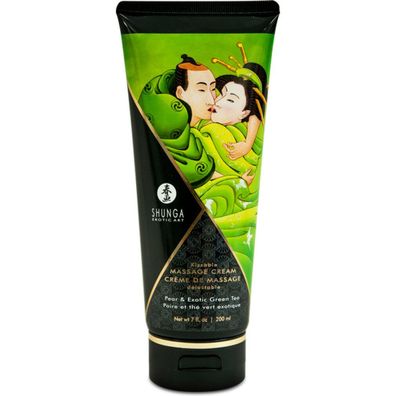 SHUNGA Massage Cream Pear & Exotic Green Tea 200ml