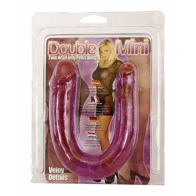 Double Mini Jelly Penis Dong lila