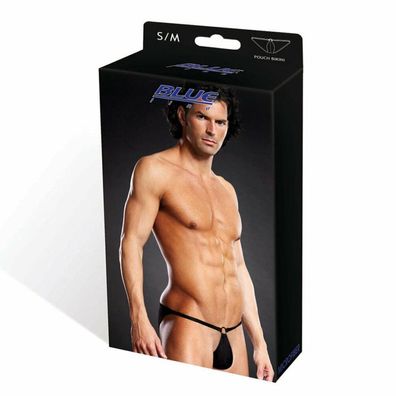 BLUE LINE Microfiber Pouch Bikini schwarz S/ M