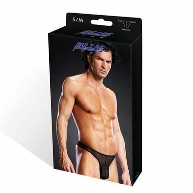 BLUE LINE Pro-Mesh Thong schwarz S/ M