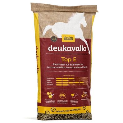 Deukavallo Top E - Basis Pferdefutter 25 kg für alle Rssen und Altersklassen