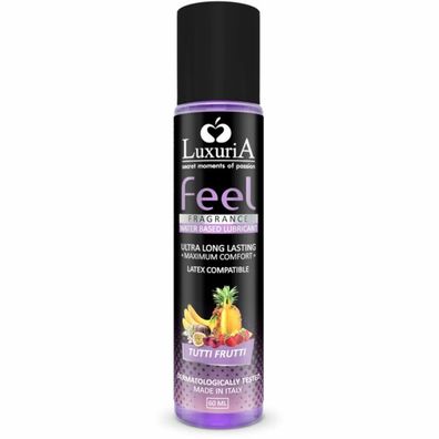 Luxuria FEEL TUTTI FRUTI WATER BASED Lubricant 60ml