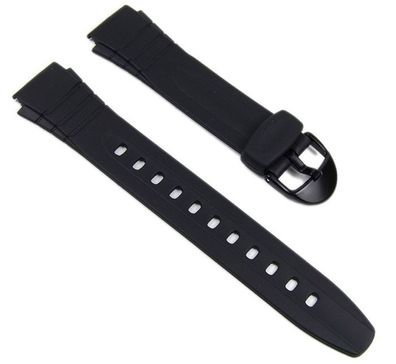 Casio Ersatzband Uhrenarmband Resin Band schwarz 18mm F-200W-1AEF F-200W
