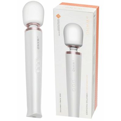 Le Wand Pearl White rechargeable massager