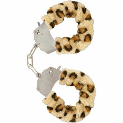 Toy Joy Furry Fun Hanschellen Plüsch Leopard, 1 Stück