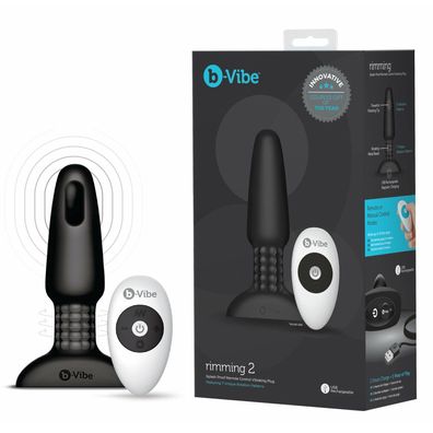 b-Vibe rimming Plug 2 Black