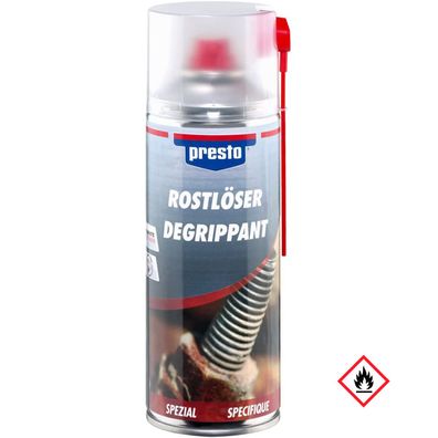 Presto Rostloeser Spraydose schnell und effektiv Gute Haftung 400ml