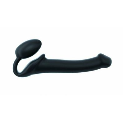 Strap On Me - Strapless Voorbind Dildo - Maat M - Zwart