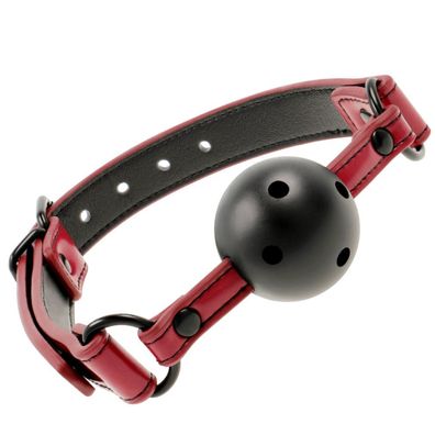 FETISH Submissive DARK ROOM Breathable BALL GAG