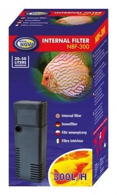 Aqua Nova Innenfilter NBF-300 für das Aquarium bis 50 Liter