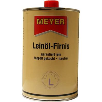 Meyer Leinoel Firnis Versiegeln von Holz Möbel Balken 1000ml