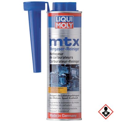 Liqui Moly mtx Vergaserreiniger steigert die Motorleistung 300ml